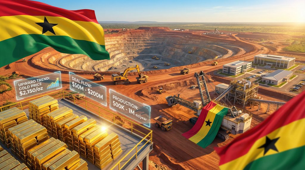 Trafigura strikes Ghana gold deal, mining site.