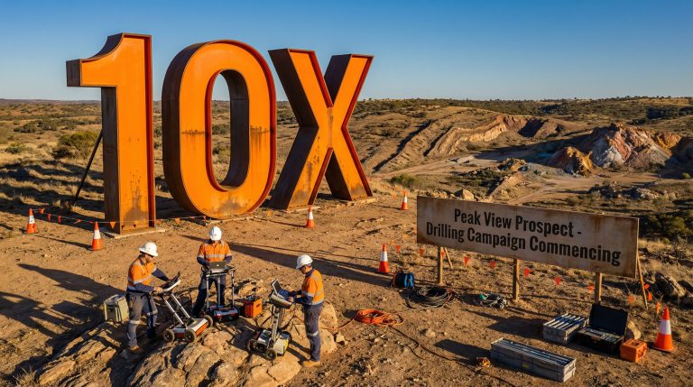Exultant Mining Ltd-10X-10X workers preparing for drilling campaign.