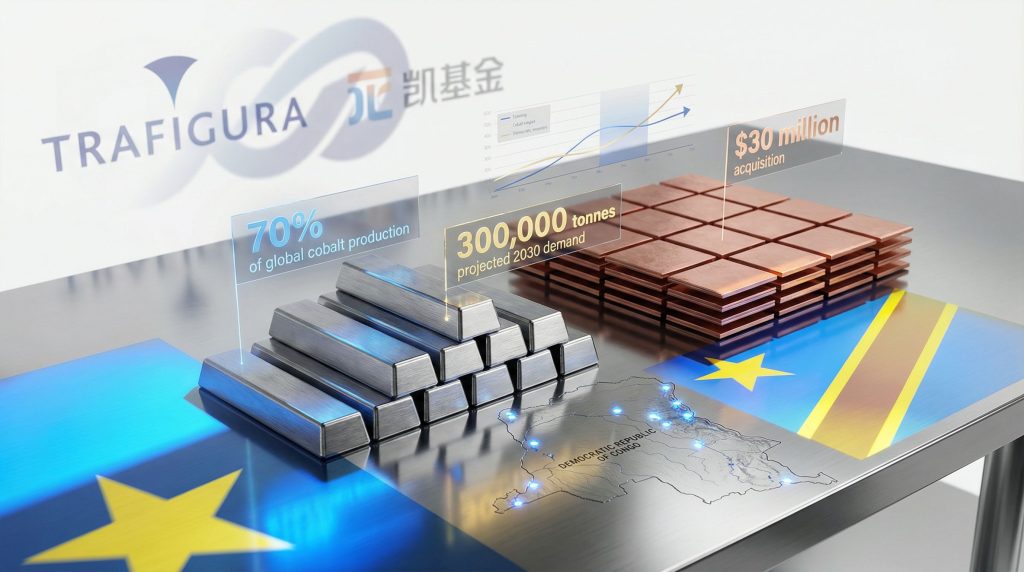 Cobalt and copper highlights in Congo partnership.