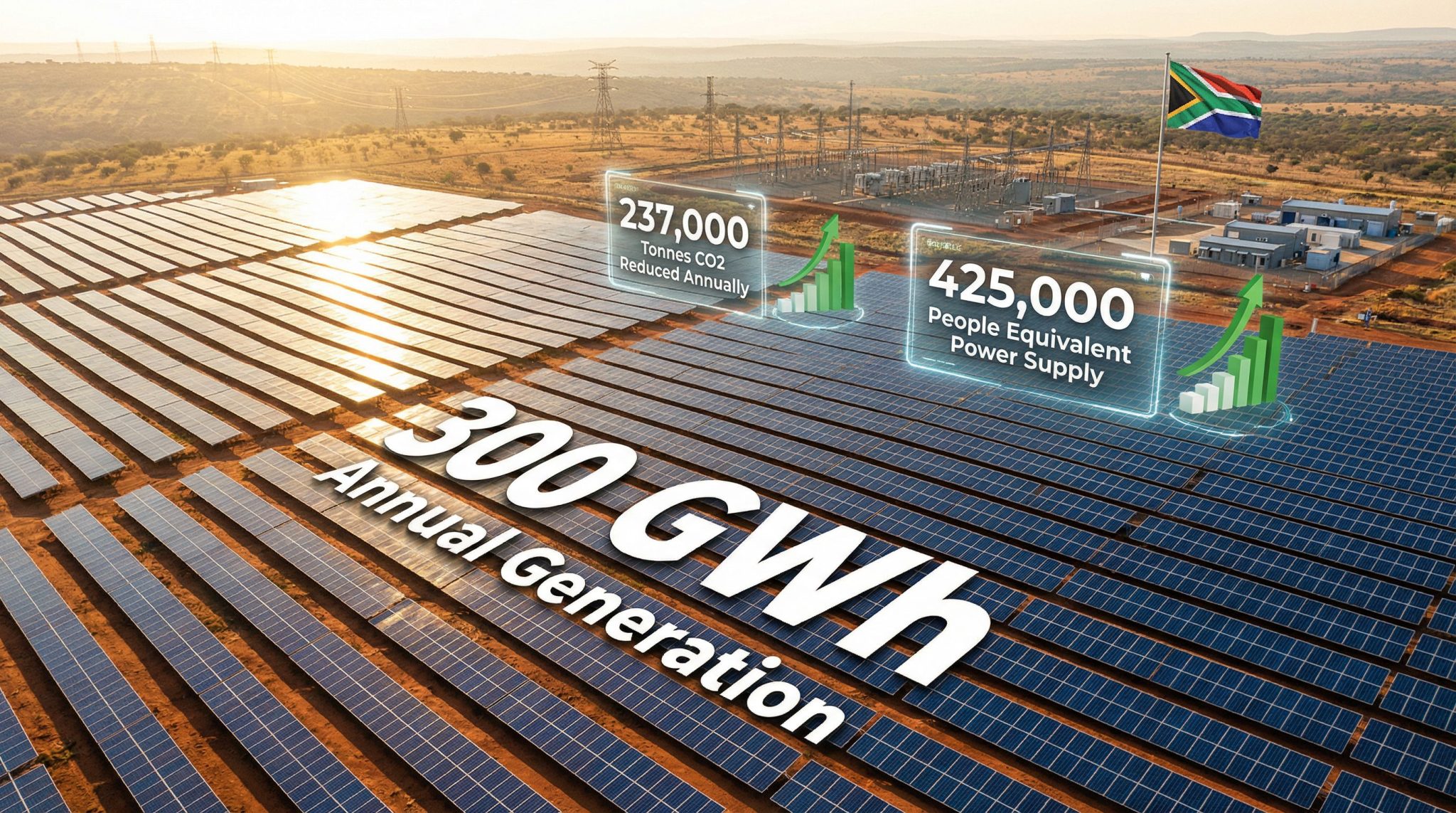 Bolobedu Solar Plant Powers SA Grid with 148MW Capacity