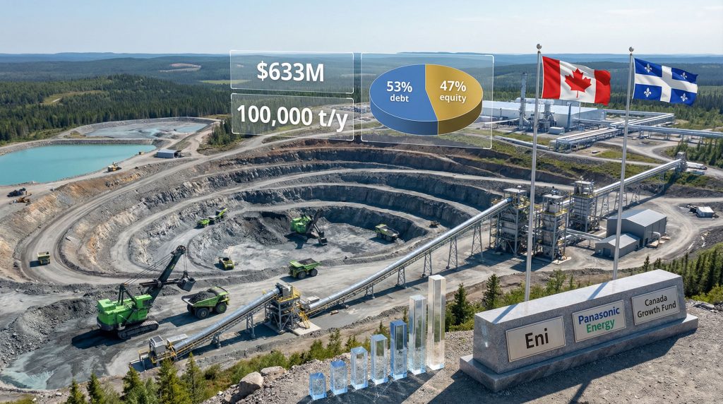 Matawinie Phase 2 development $633M funding package.
