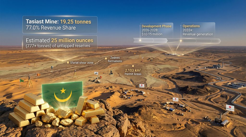 Mauritania diversifying gold sector with mines.