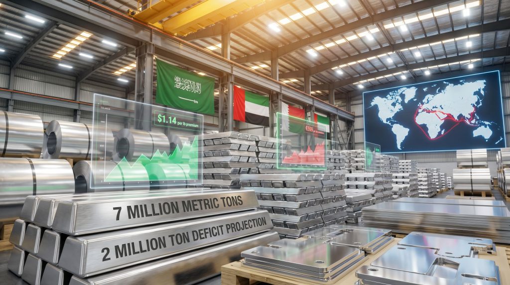 Aluminum supply crisis amid global uncertainty.