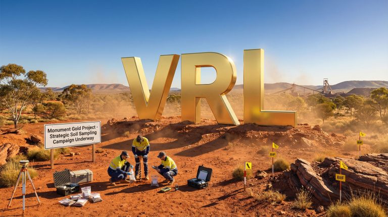 Verity Resources Ltd-VRL-VRL monument gold project soil sampling.