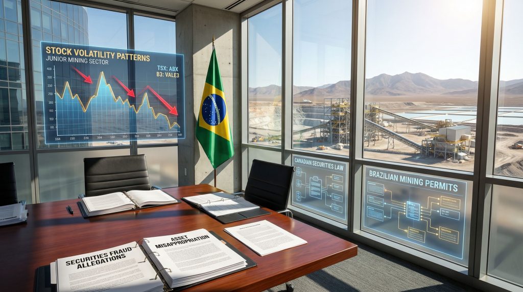 Executives accused; Brazil lithium project controversy.