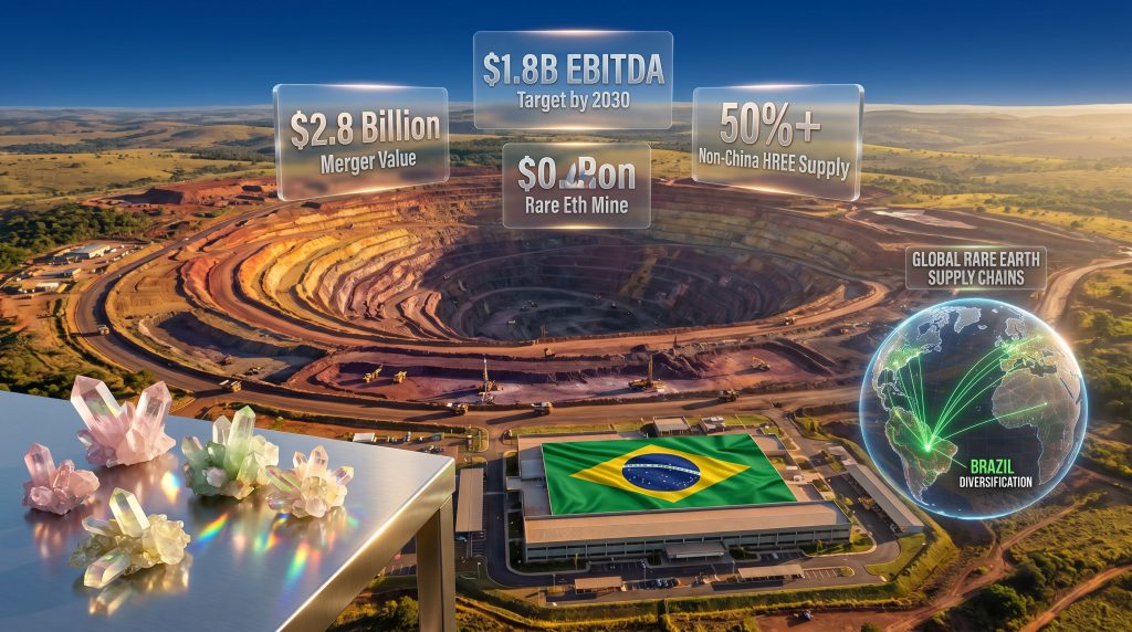 Serra Verde Group and USA Rare Earth merger.