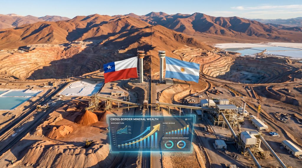 Chile and Argentina mining integration infrastructure.