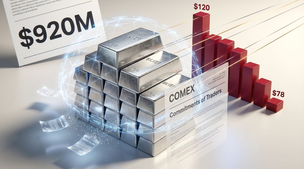 COMEX silver manipulation by JPMorgan chart visualization