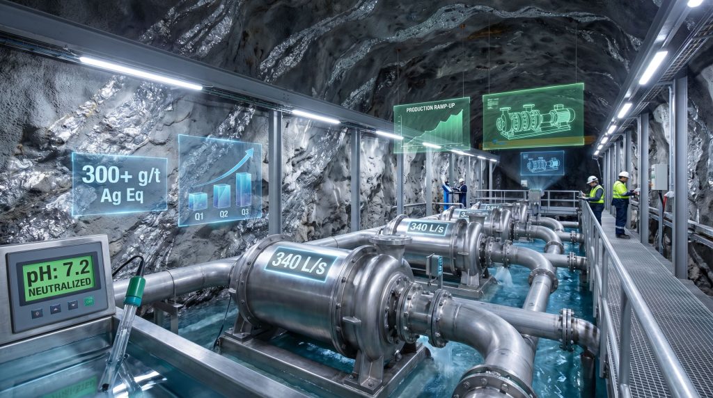 Santacruz Silver Mining Bolivar mine operations.