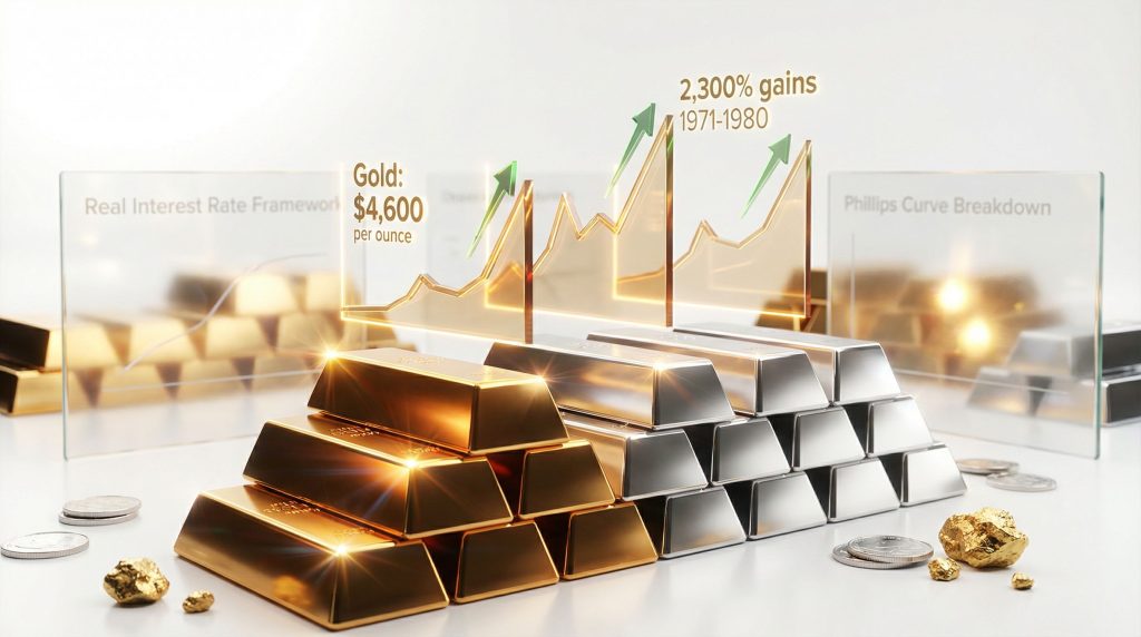Gold and silver prices rise significantly.
