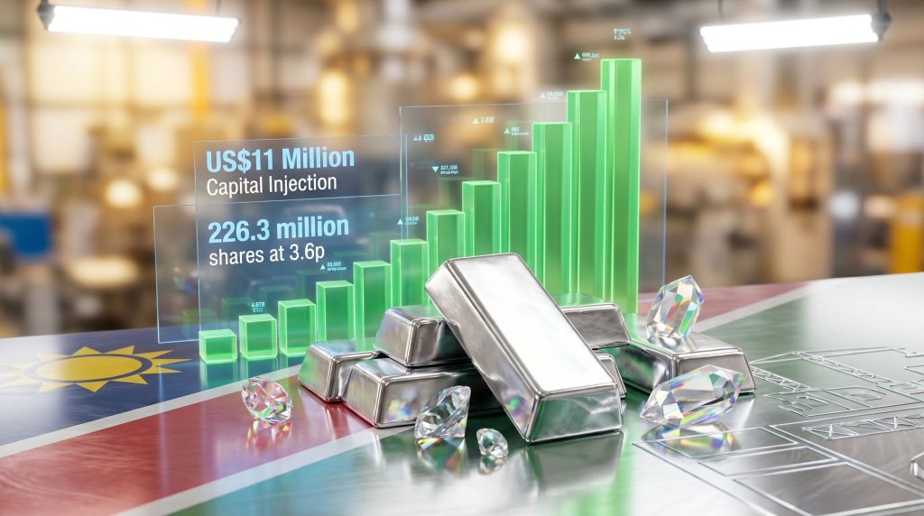 Andrada Mining Uis tin operation expansion illustration.