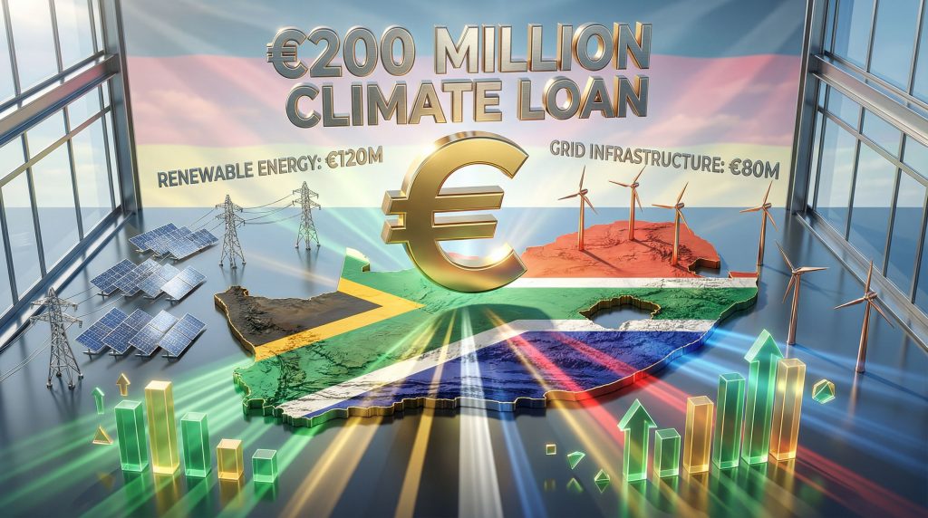 €200 million new climate loan to South Africa.