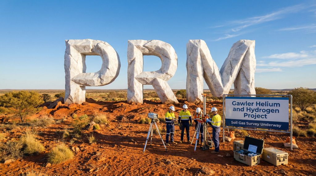 Prominence Energy Ltd-PRM-Gawler Helium and Hydrogen Project landscape.