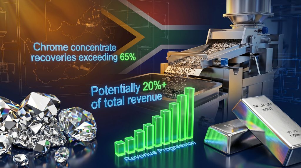 Chrome concentrates boost Southern Palladium revenue.