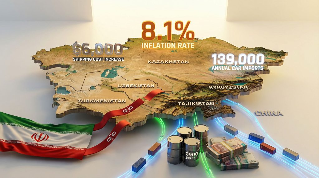 Iran War Shocks Central Asia's Fragile Economies