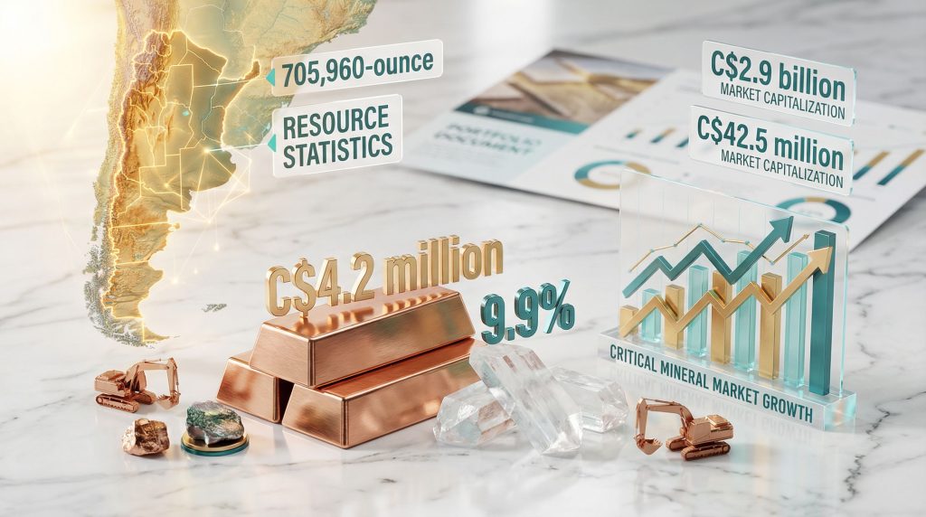 Altius Minerals investment visualization in TNR Gold.
