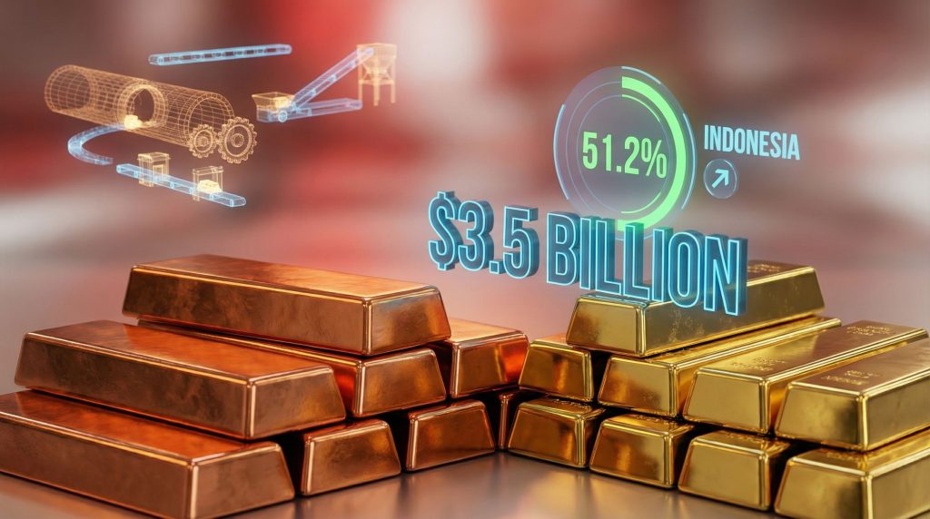 Rio Tinto Grasberg mine sale, $3.5 billion.