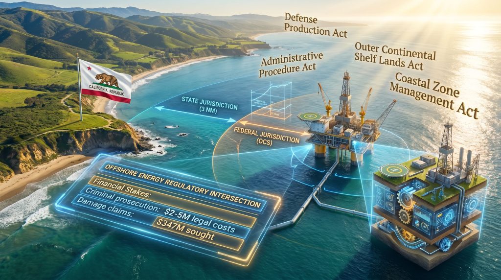 Offshore legal challenges and jurisdictional boundaries.