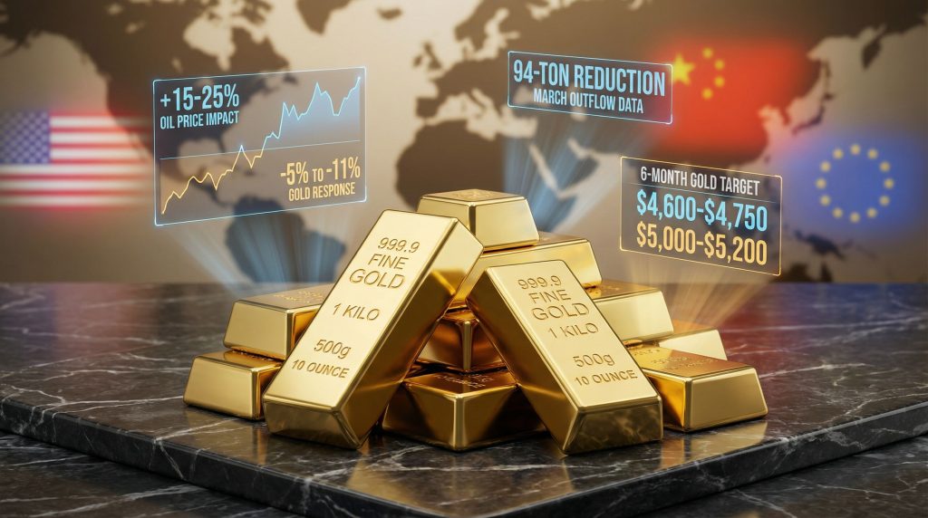 Gold price rises amid US-Iran diplomacy.