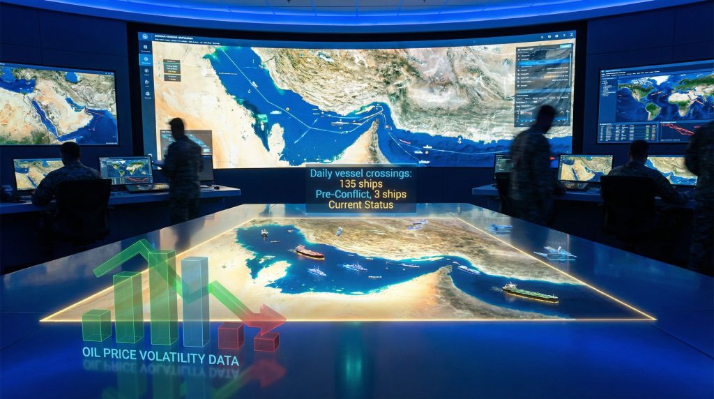 US troops monitor maps before truce talks.