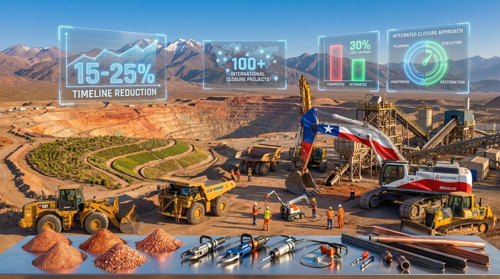 Syncore and Liberty alliance enhances Chilean mine closure.
