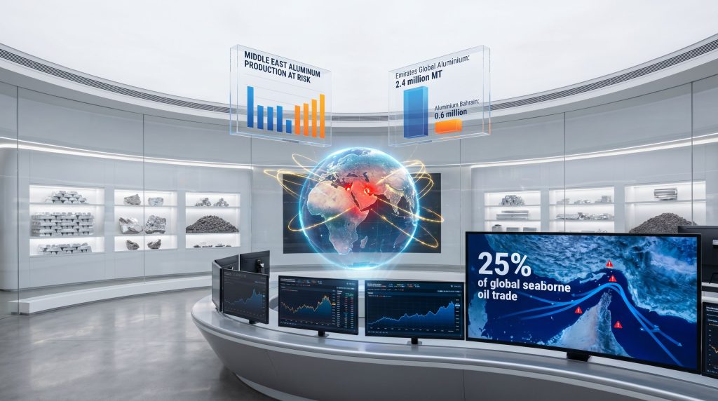 Global conflict impacts energy and mining markets.