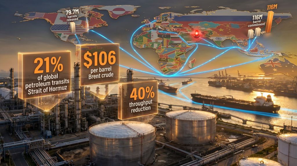 Global oil dynamics: Iran tensions impact prices.