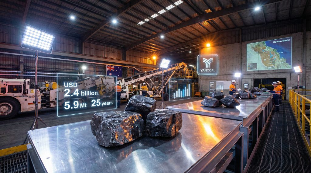 Yancoal Kestrel acquisition highlights significant investment.