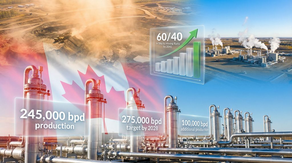 Suncor in situ oil sands shift growth.