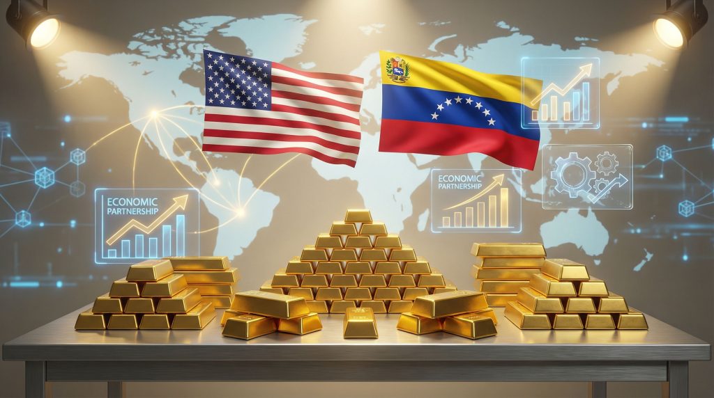 U.S. brokers gold deals with Venezuela.