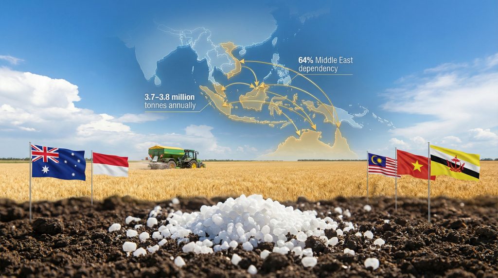 Australia seeks Southeast Asian urea sources.