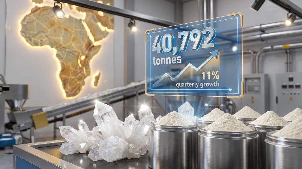 Kropz South African project production milestone.
