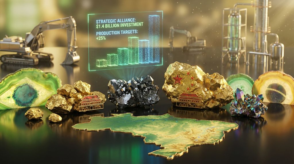 Investment boosts Brazilian mining industry growth.