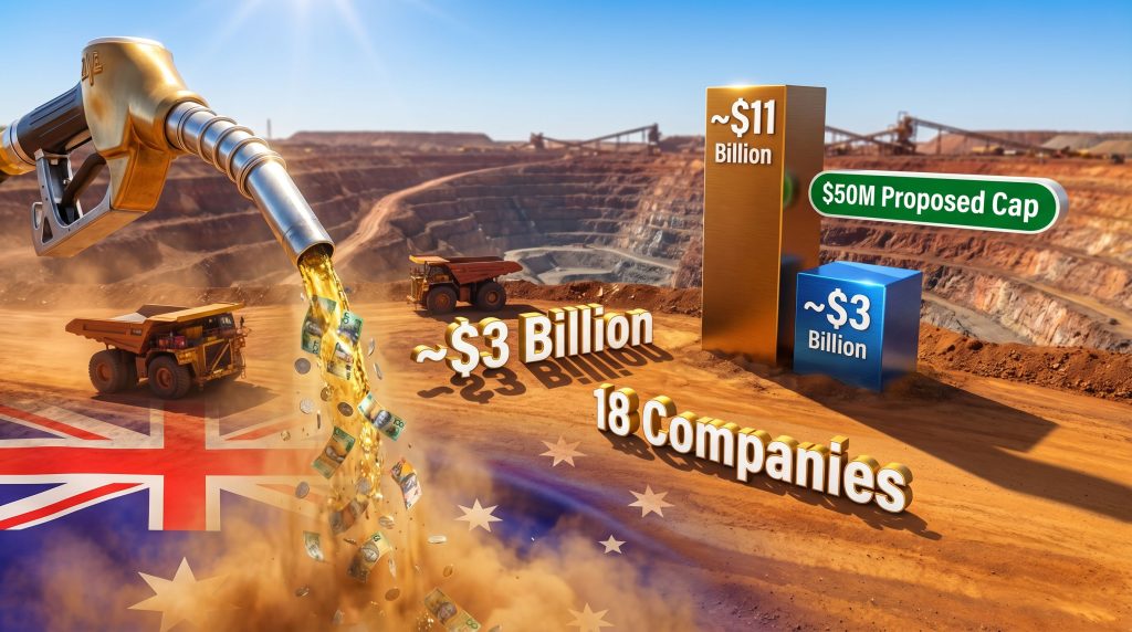 Fortescue fuel tax credit cap campaign graphic