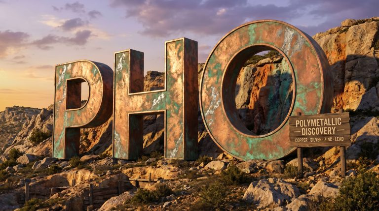 Phosco Ltd-PHO-Polymetallic discovery PHO mining site sign