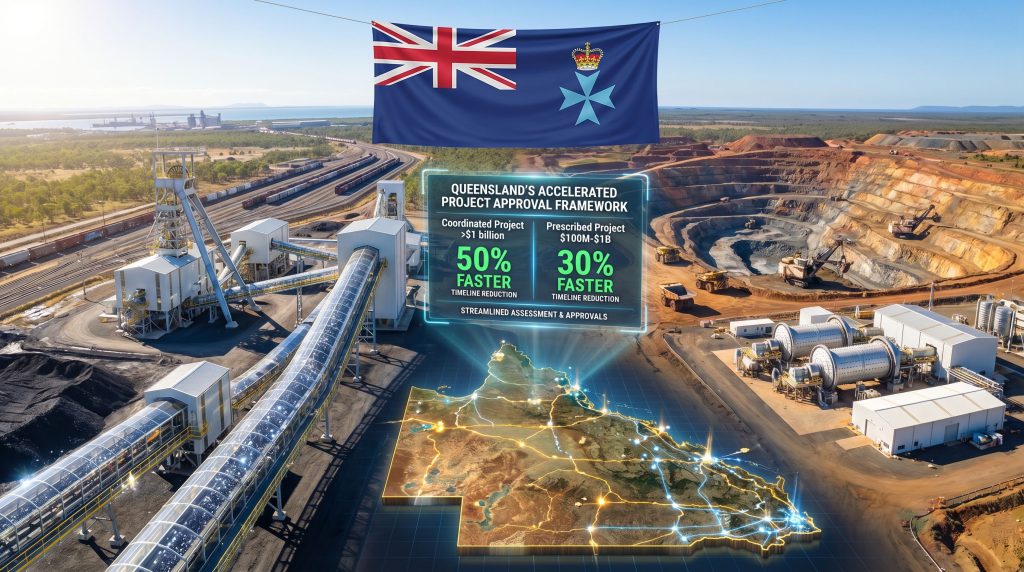 Queensland fast-tracks coal and gold projects.