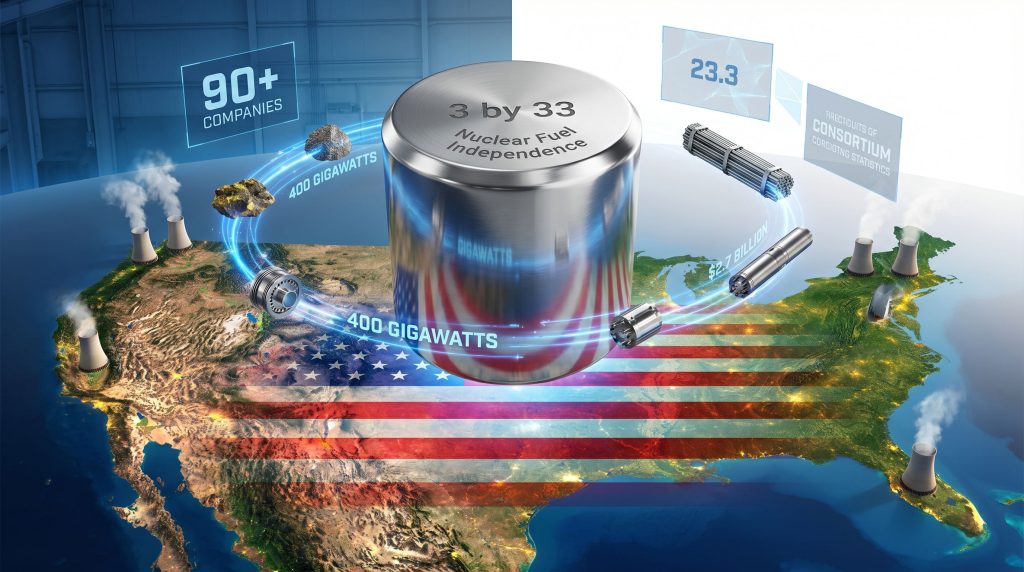 DOE initiative boosts nuclear fuel independence.