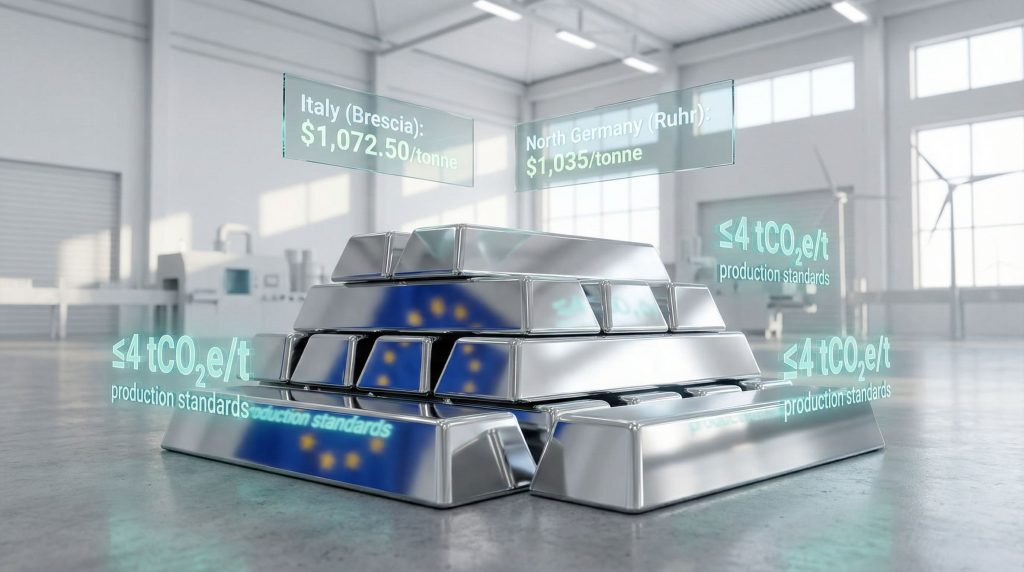 European low-carbon aluminium premium assessment update.