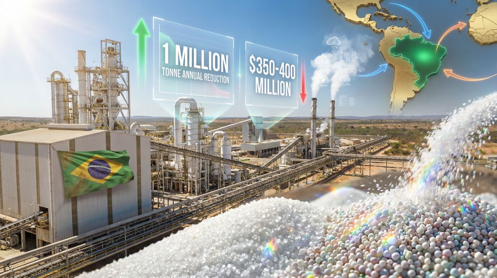 Mosaic phosphates plant in Brazil closure.