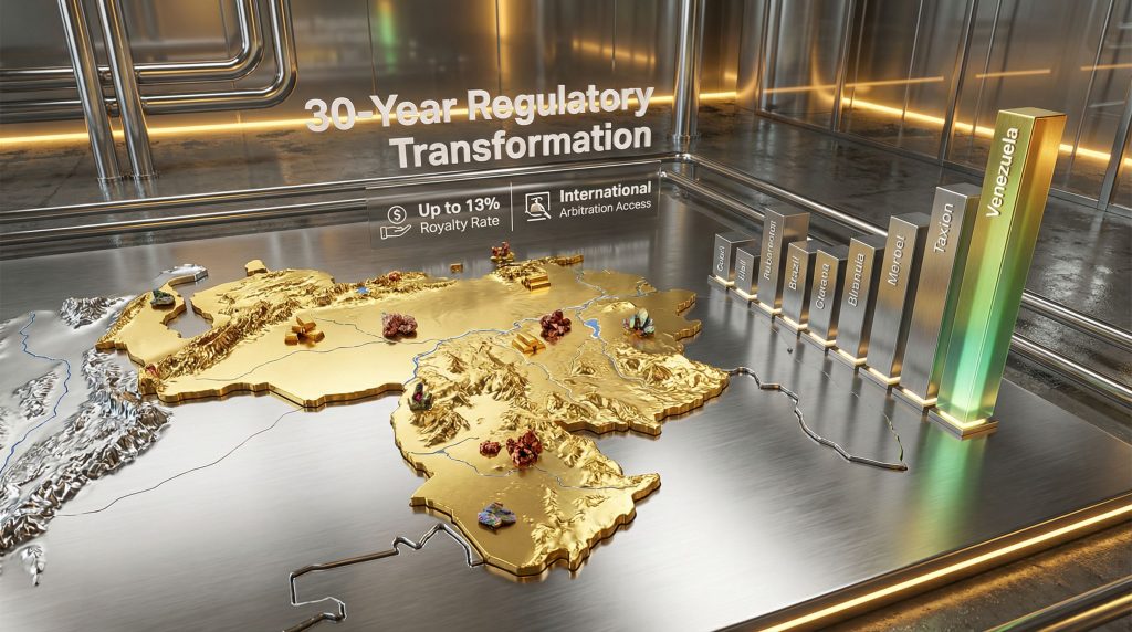 Venezuela's new mining law showcased visually.