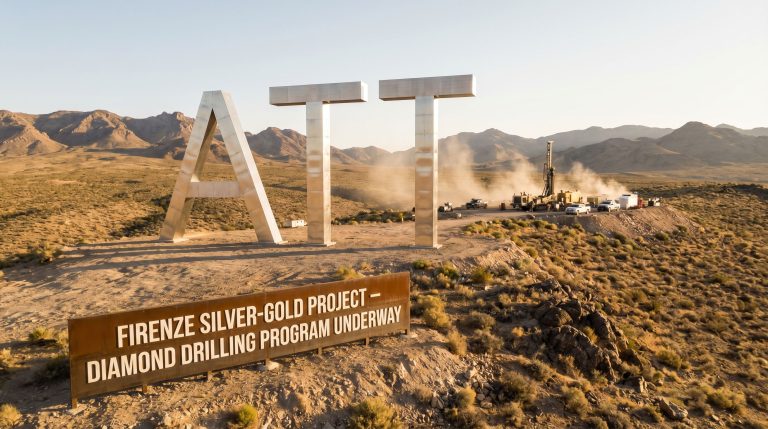 Altitude Minerals Ltd-ATT-Firenze Silver-Gold Project drilling site.