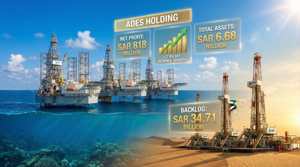 ADES Holding net profit and assets overview.