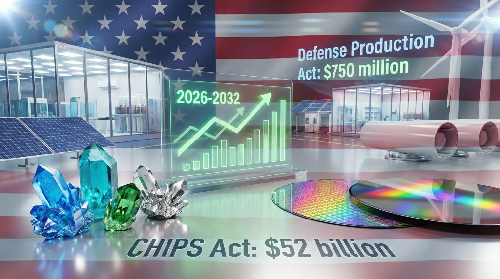 America becoming dominant in advanced manufacturing.