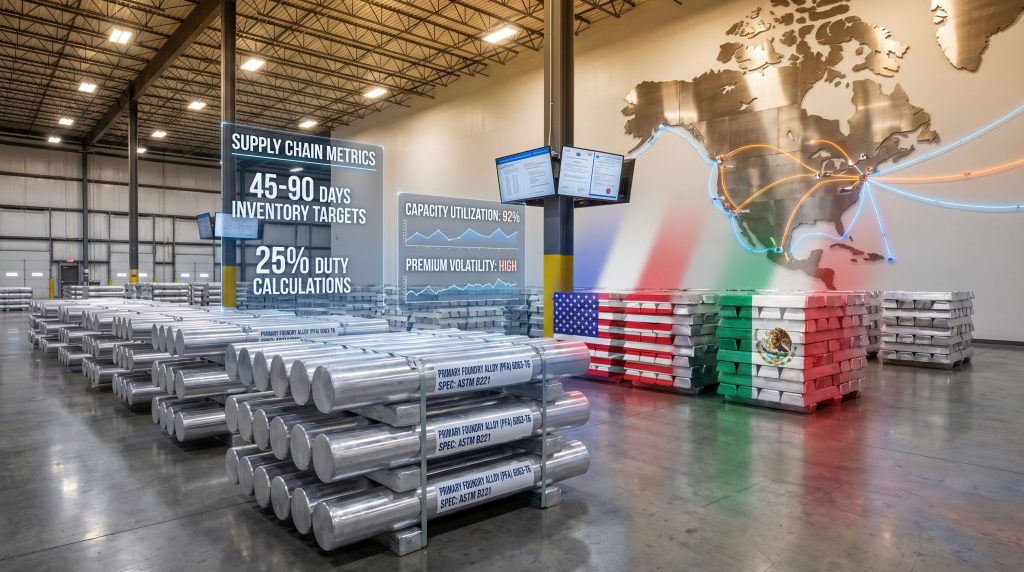US and Mexico aluminium market disruptions visualized.