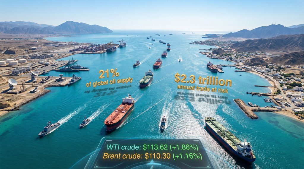 Shipping lanes threatened by Trump ultimatum.