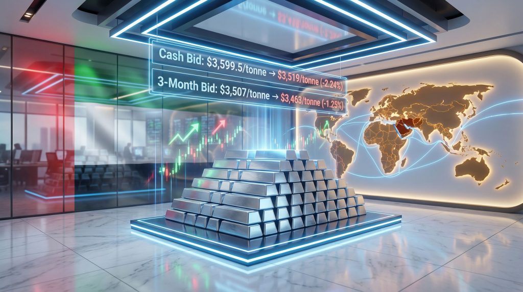 LME aluminium prices dip post-ceasefire
