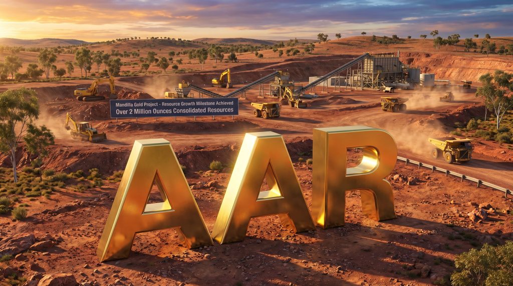 Astral Resources NL-AAR-AAR gold mining at Mandilla Project.