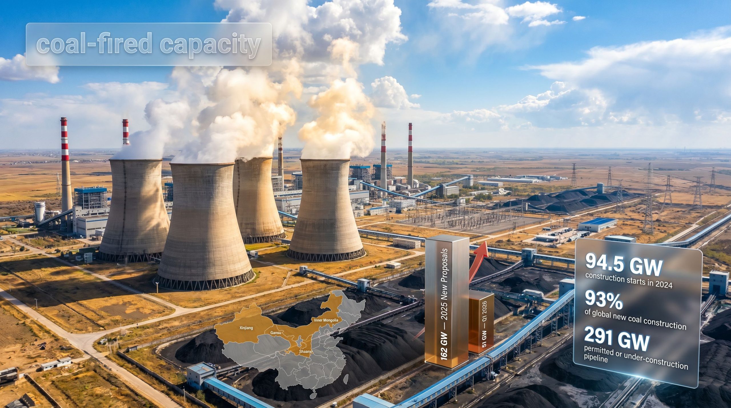 China Coal Power Plant Plans: New Builds Accelerate in 2026