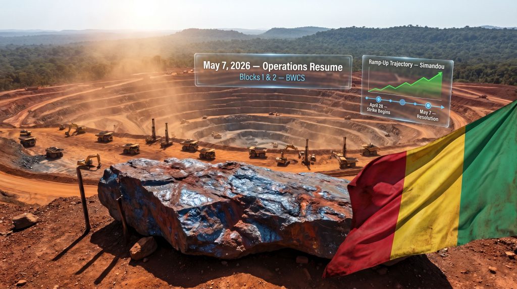 Baowu Simandou mine strike ends, operations resume
