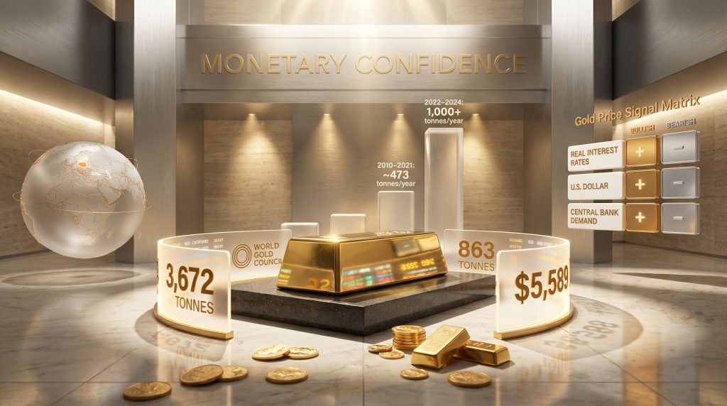 What moves gold prices and demand￼